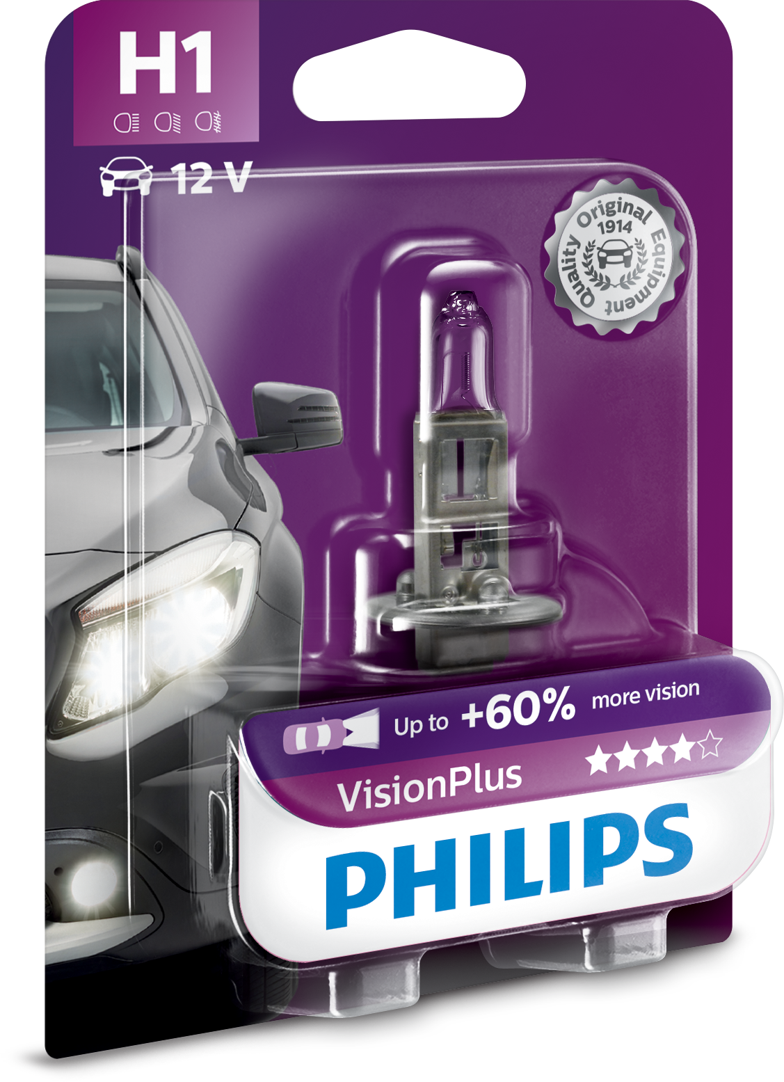H1 VisionPlus 12V 55W 12258VPB1