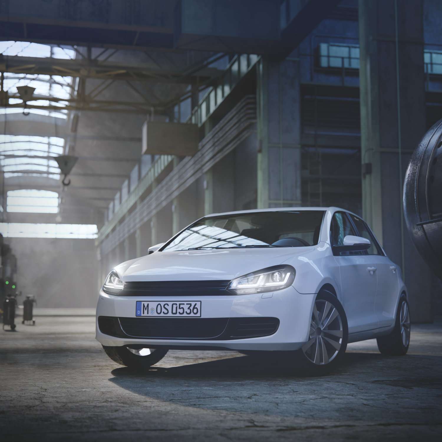 Scheinwerfer LEDriving  Xenarc BLACK für Golf VI LED-Tagfahr