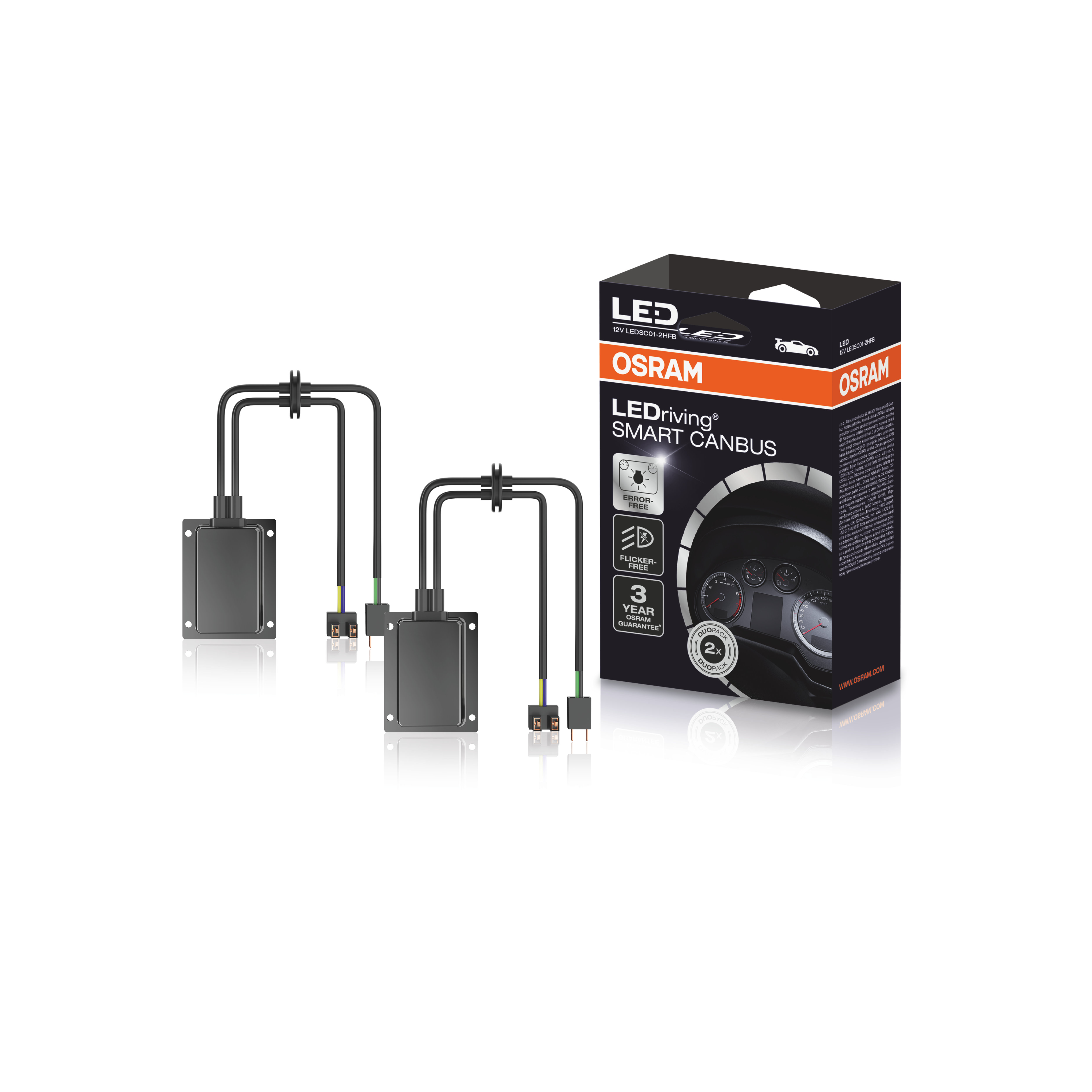 Osram CanBus Lastwiderstand für H7 Nachrüstlampe LEDSC01