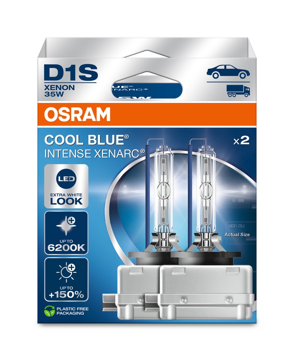 Osram D1S 35W PK32d-2 XENARC COOL BLUE INTENSE NextGen.