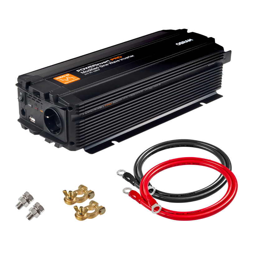 POWERinvert PRO Modified Sine Wave Inverter 24V DC 1000W 1st