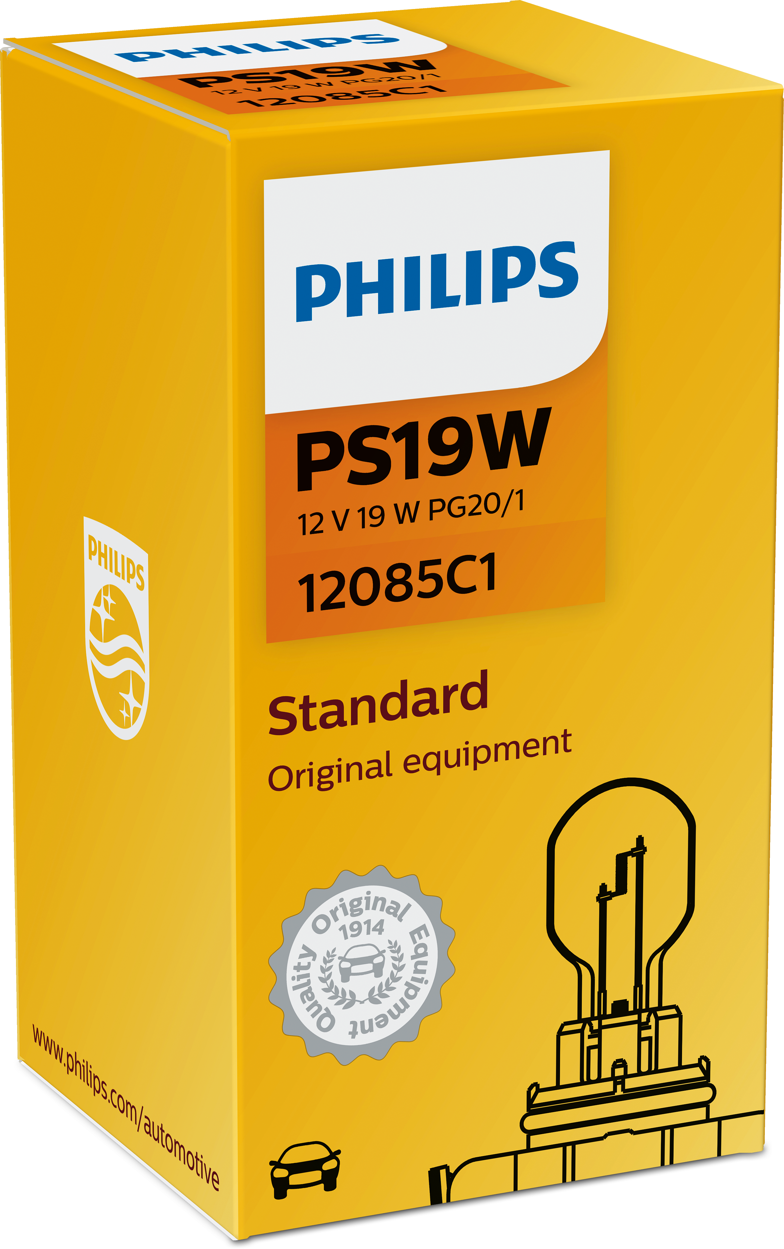Philips PS19W Vision Signal und Innenbeleuchtung 12085C1