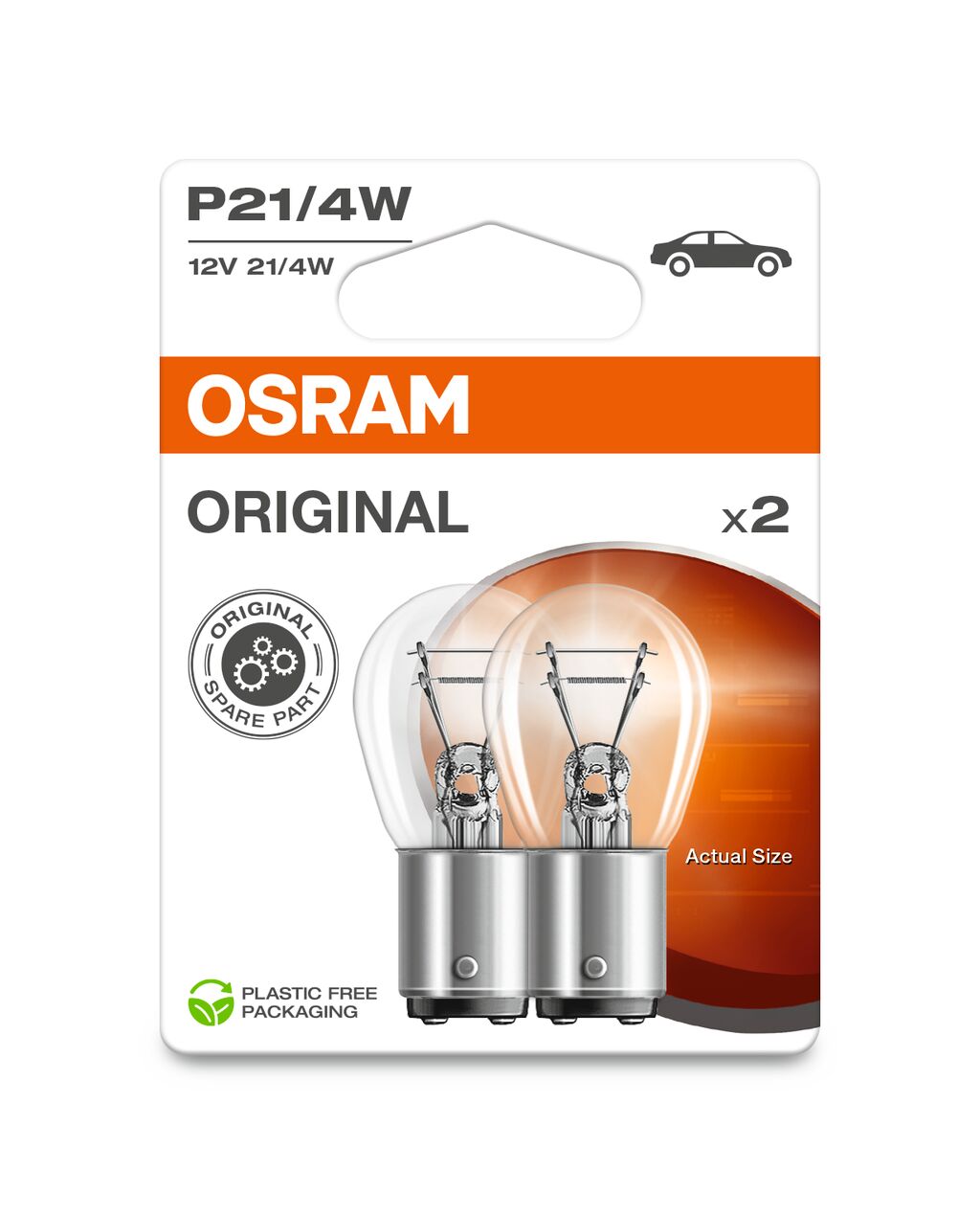 P21/4W 12V 21/4W BAZ15d 2st. Blister OSRAM
