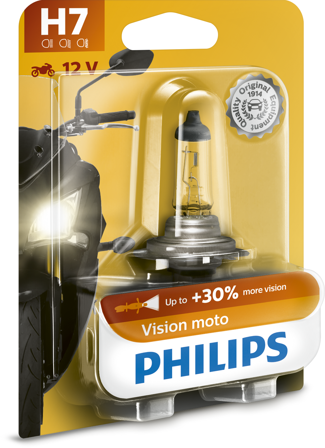 H7 Vision Moto 12V 55W