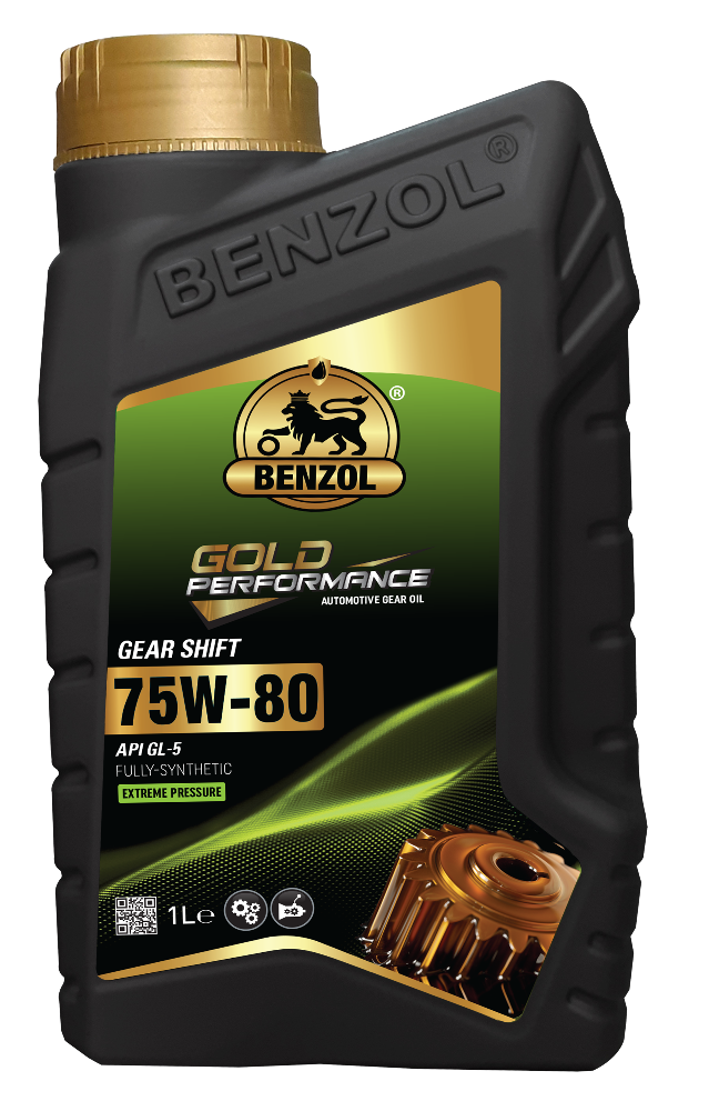BENZOL® Gear Shift GEAR OIL SAE 75W80 GL-5 1 Liter