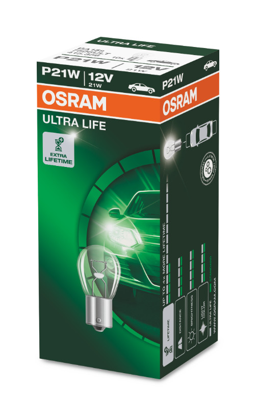 P21W 12V 21W BA15s ULTRA LIFE st. Faltschachtel OSRAM