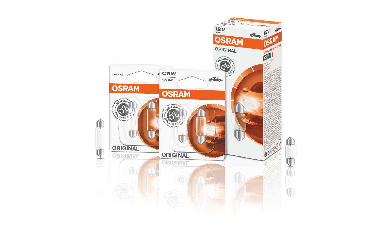 C3W 12V 3W SV7-8 Soffitte 1st. OSRAM