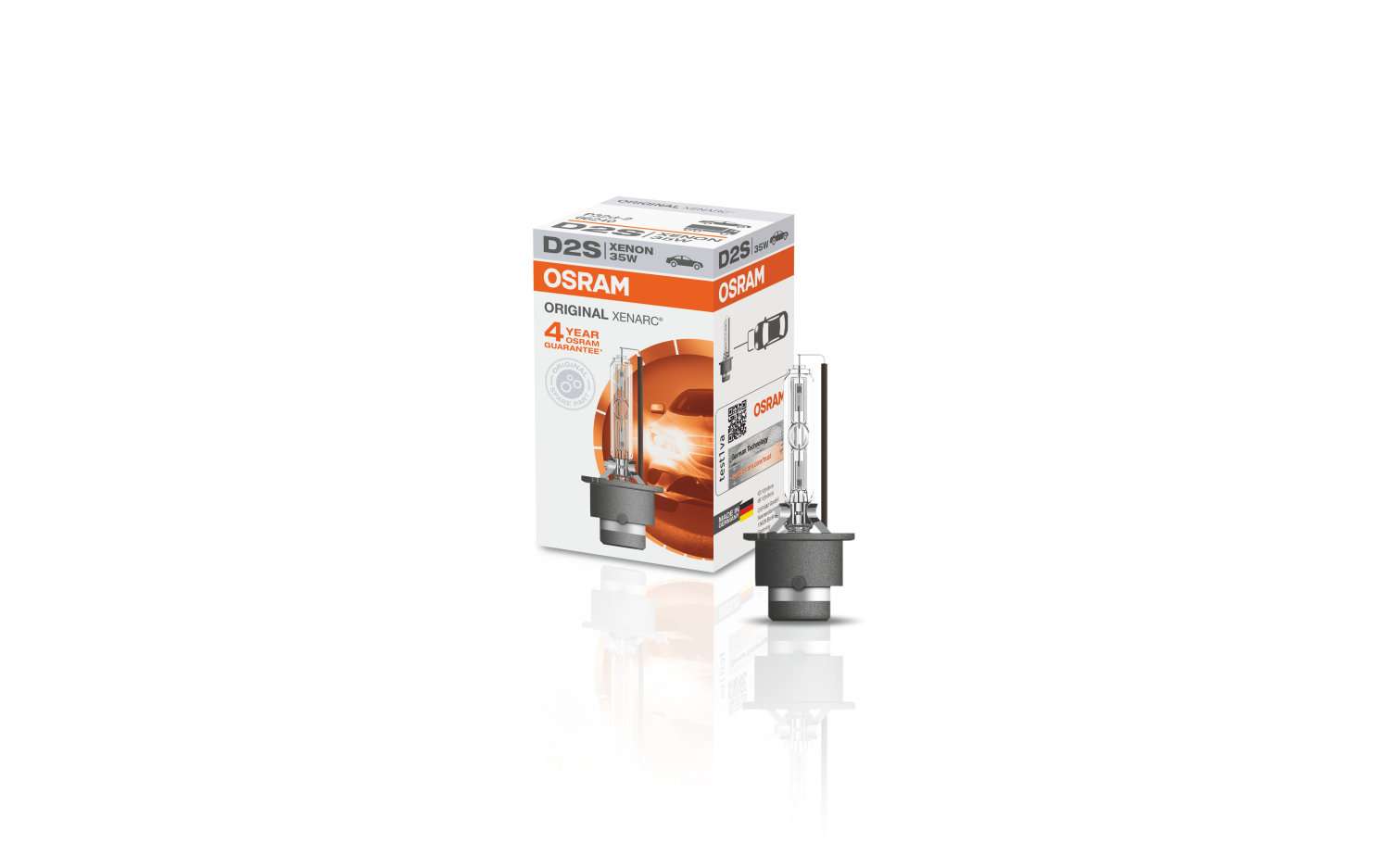 D2S 12V+24V 35W P32d-2 Original XENARC Faltschachtel OSRAM