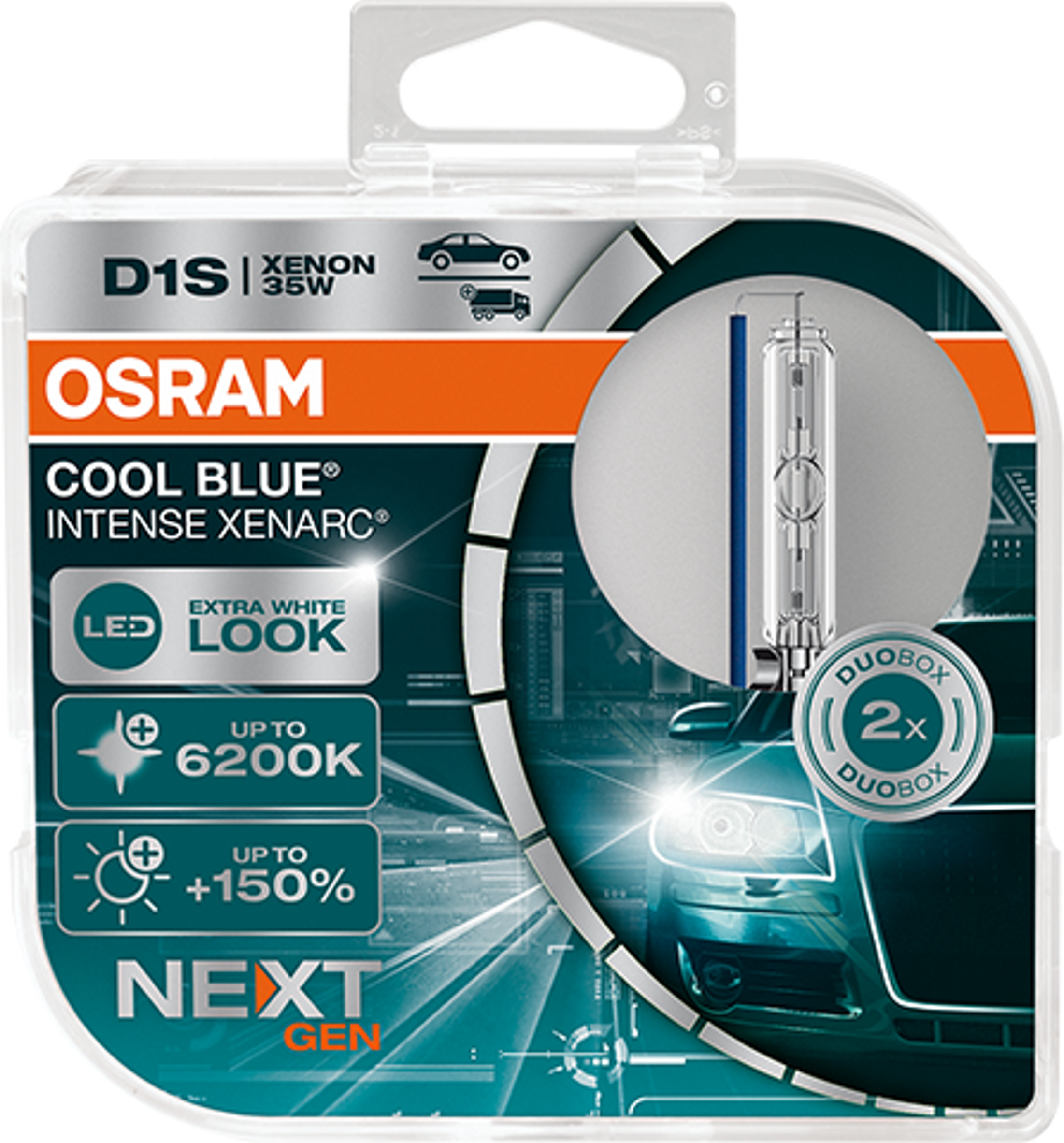 D1S 12V+24V 35W PK32d-2 XENARC COOL BLUE INTENSE NextGen.
