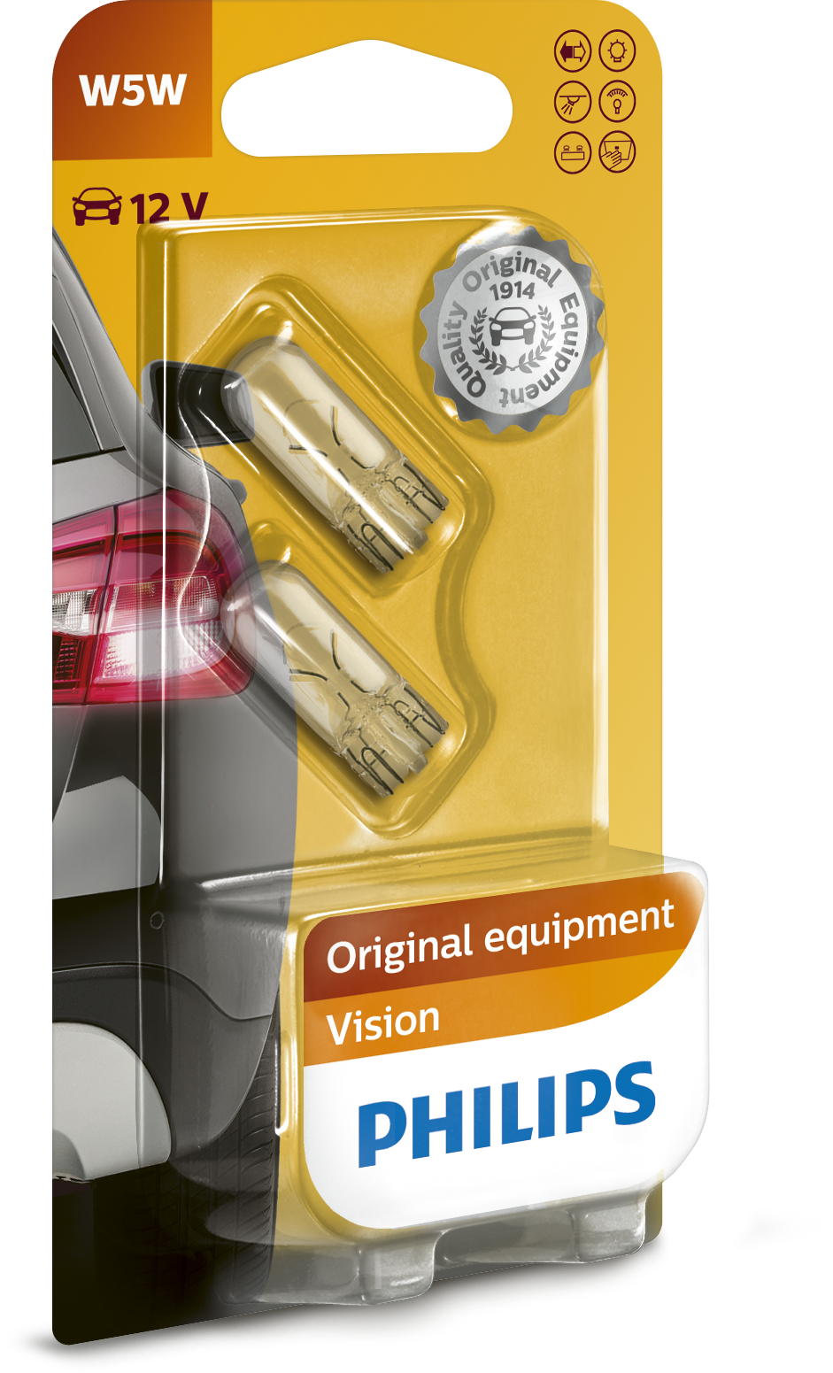W5W Standard 12V 5W