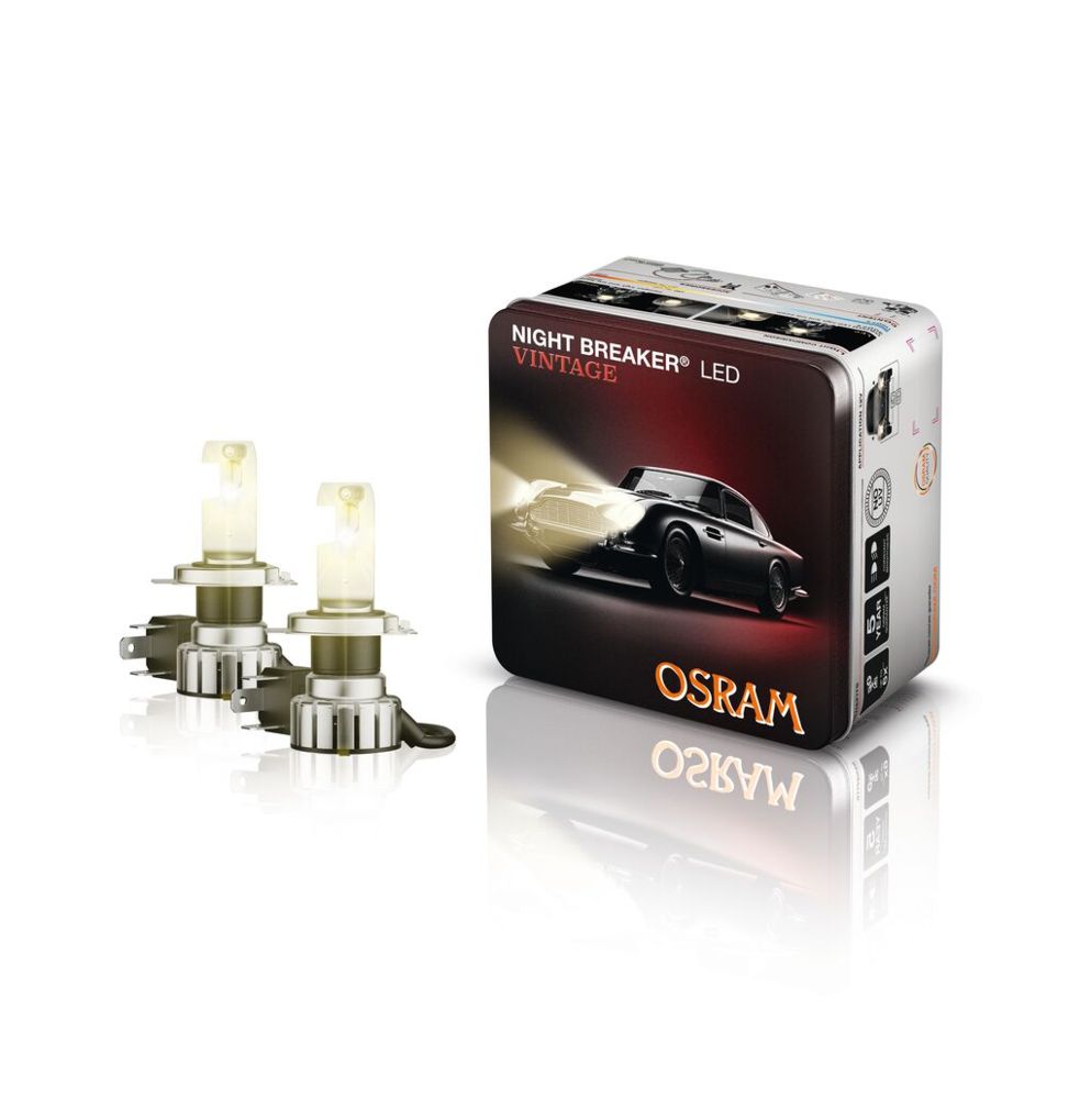 Osram NIGHT BREAKER LED VINTAGE H4 – Straßenzugelassene* LED