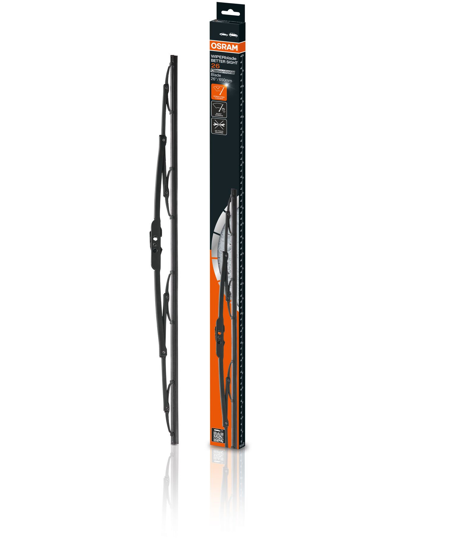 Scheibenwischer Konventionell 26 / 650m 1 St. OSRAM