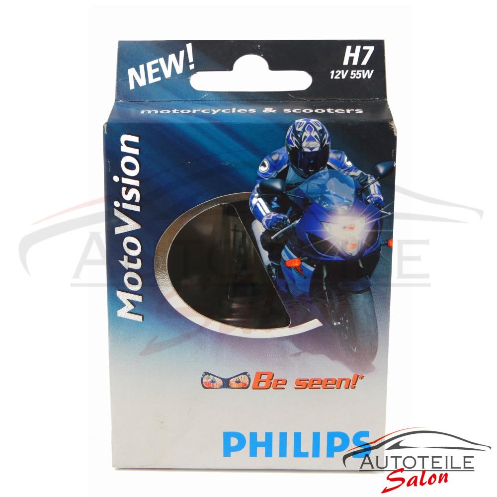 Philips MotoVision H7 bis zu 40%* mehr Licht (1stk.)