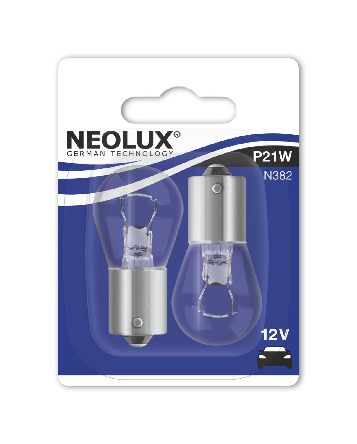 P21W 12V 21W BA15s 2 St. Blister Neulux