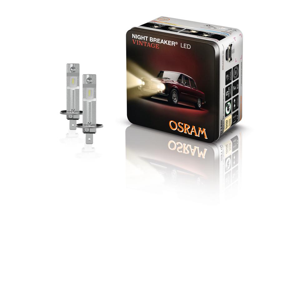 ++VORBESTLLUNG++ Osram NIGHT BREAKER® LED VINTAGE H1 3000K Set