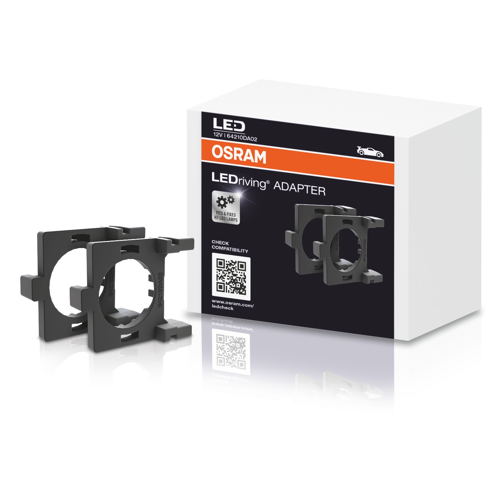 Osram Adapter DA02 für NIGHT BREAKER LED H7-LED (2stk.)