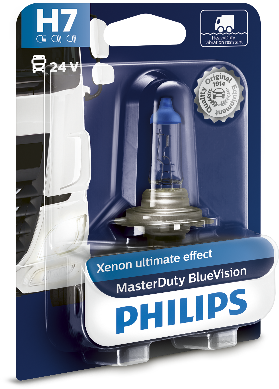 Philips Master Duty 24V H7 Blue Vision Ultra 13972MDBVB1