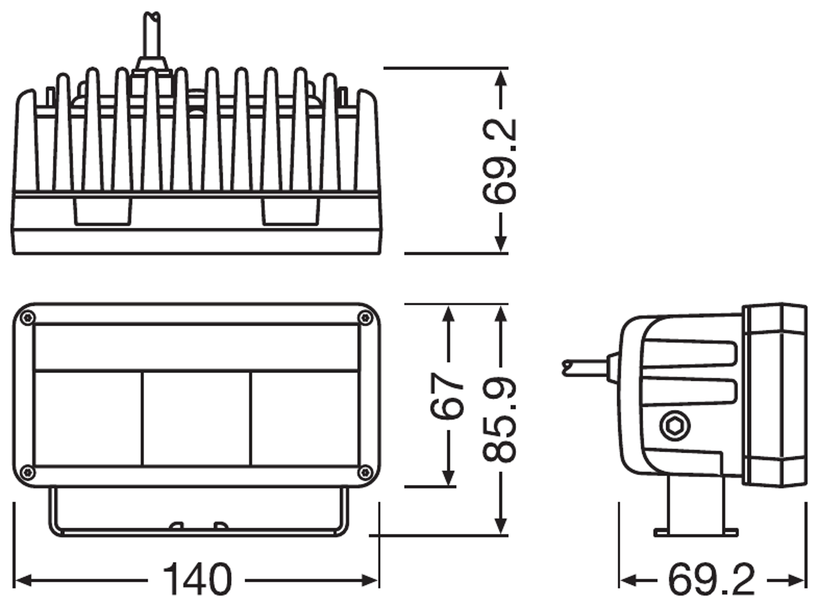LEDriving LIGHTBAR MX140-SP Lichtleiste 1St. OSRAM