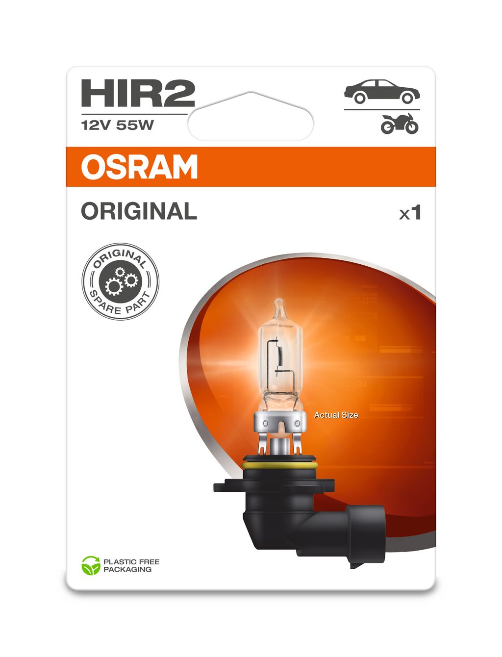 HIR2 12V 55W PX22d Original Blister 1st. OSRAM