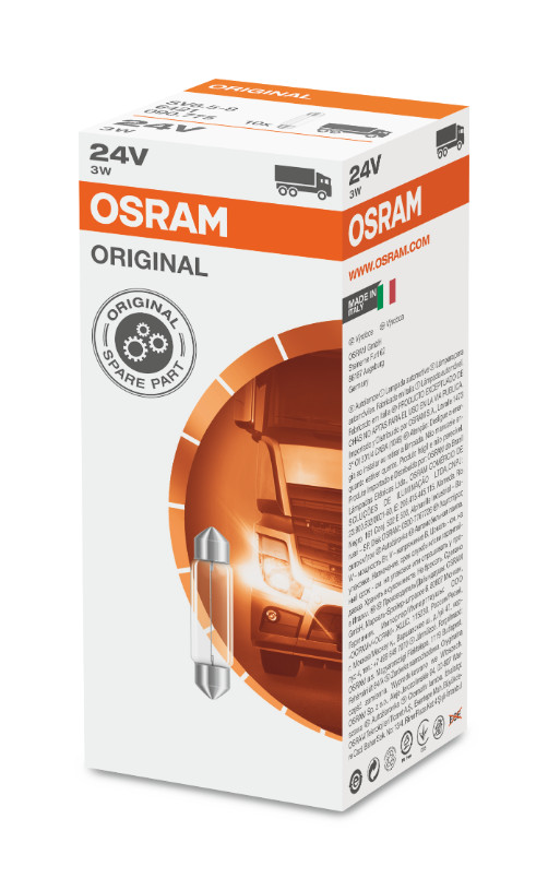 C5W 24V 3W SV8.5-8 Original Faltschachtel 1st. OSRAM