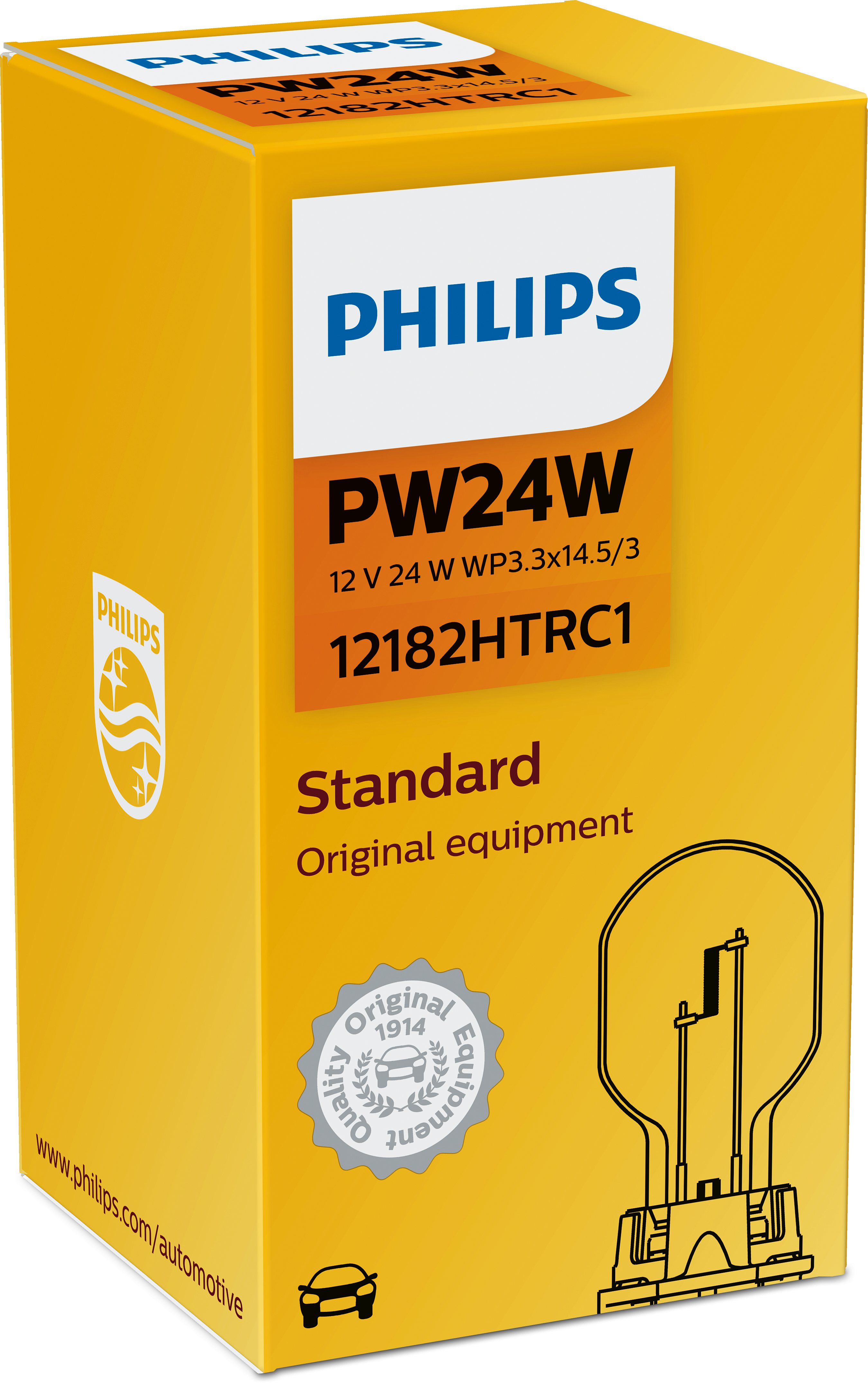 Philips PW24W Standard 12V 24W (1stk. Blinkerbirne)