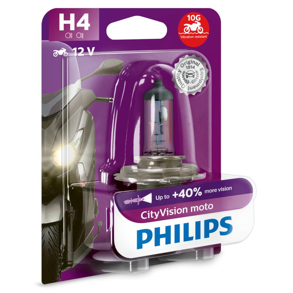 H4 CityVision Moto 12V 60/55W
