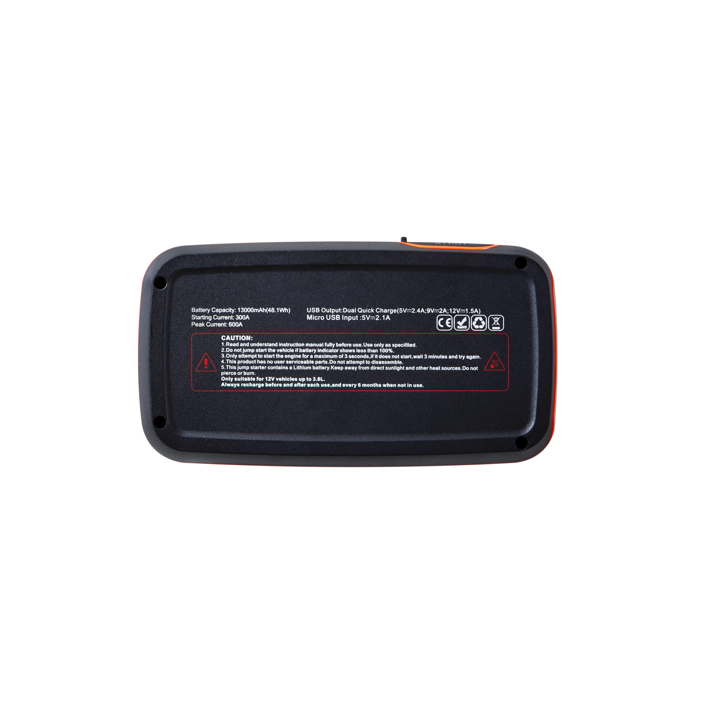 BATTERYstart 300 Lithium-Starthilfegerät mit Powerbank-Funkt