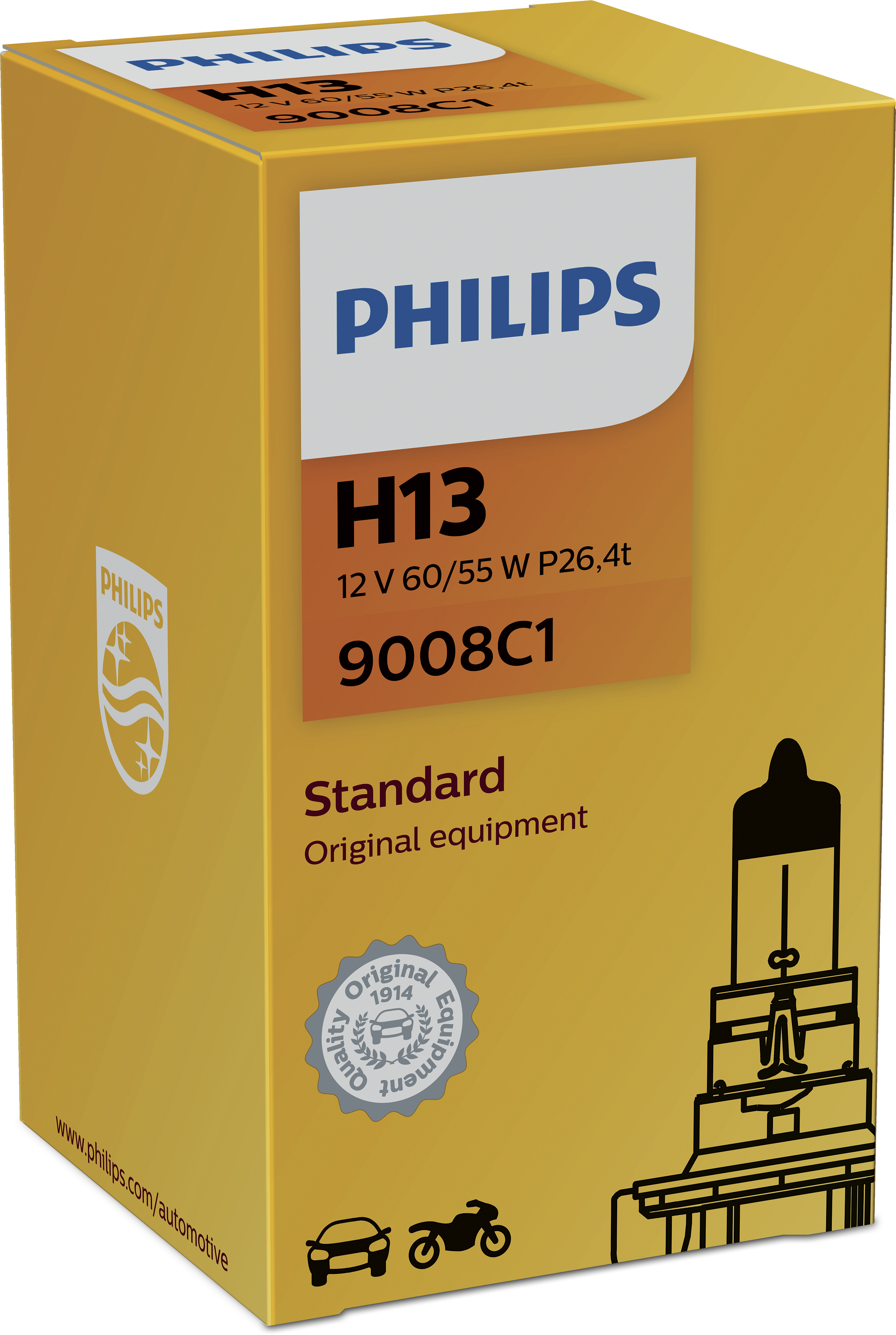 H13 Standard 12V 60/55W