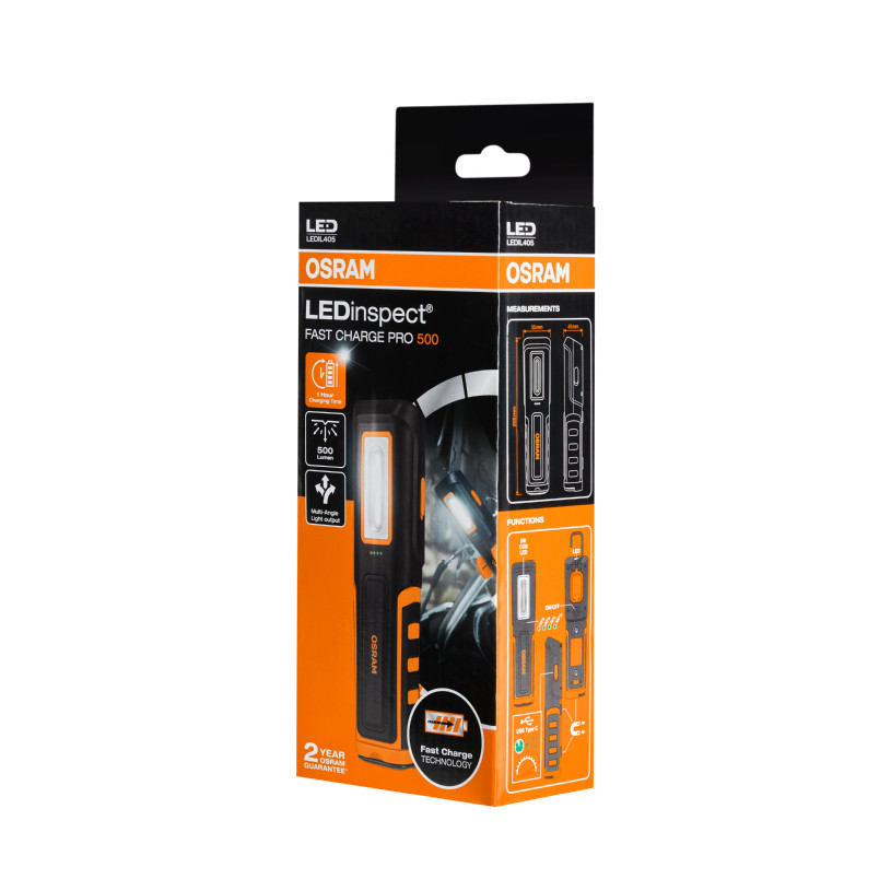 Osram LEDinspect® FAST CHARGE PRO 500 (1stk.)