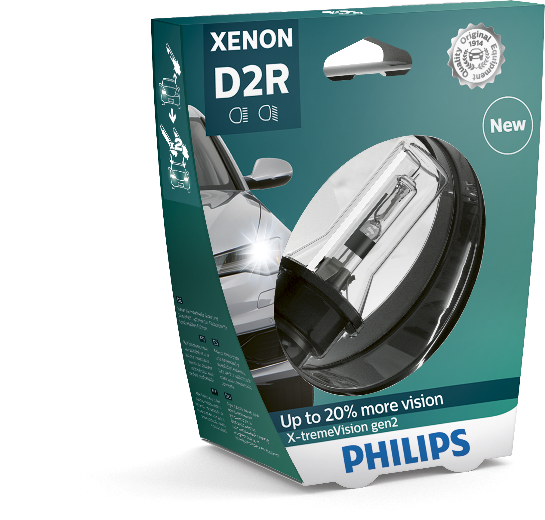 Philips D2R X-tremeVision gen2 85126XV2S1 (1 Stk.)