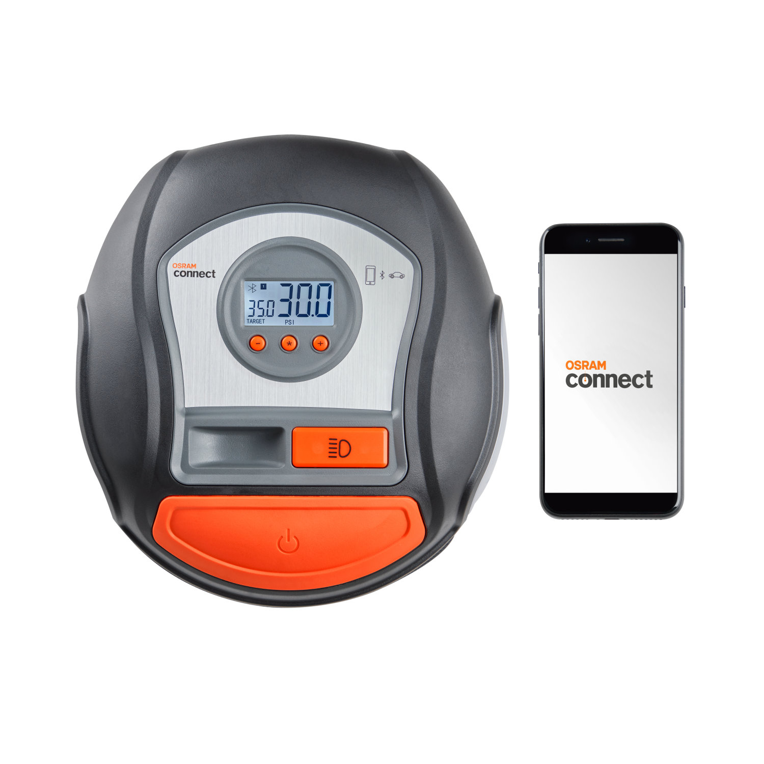 TYREinflate Connect 650 Reifenpumpe mit Kabel und App 2 Jahr