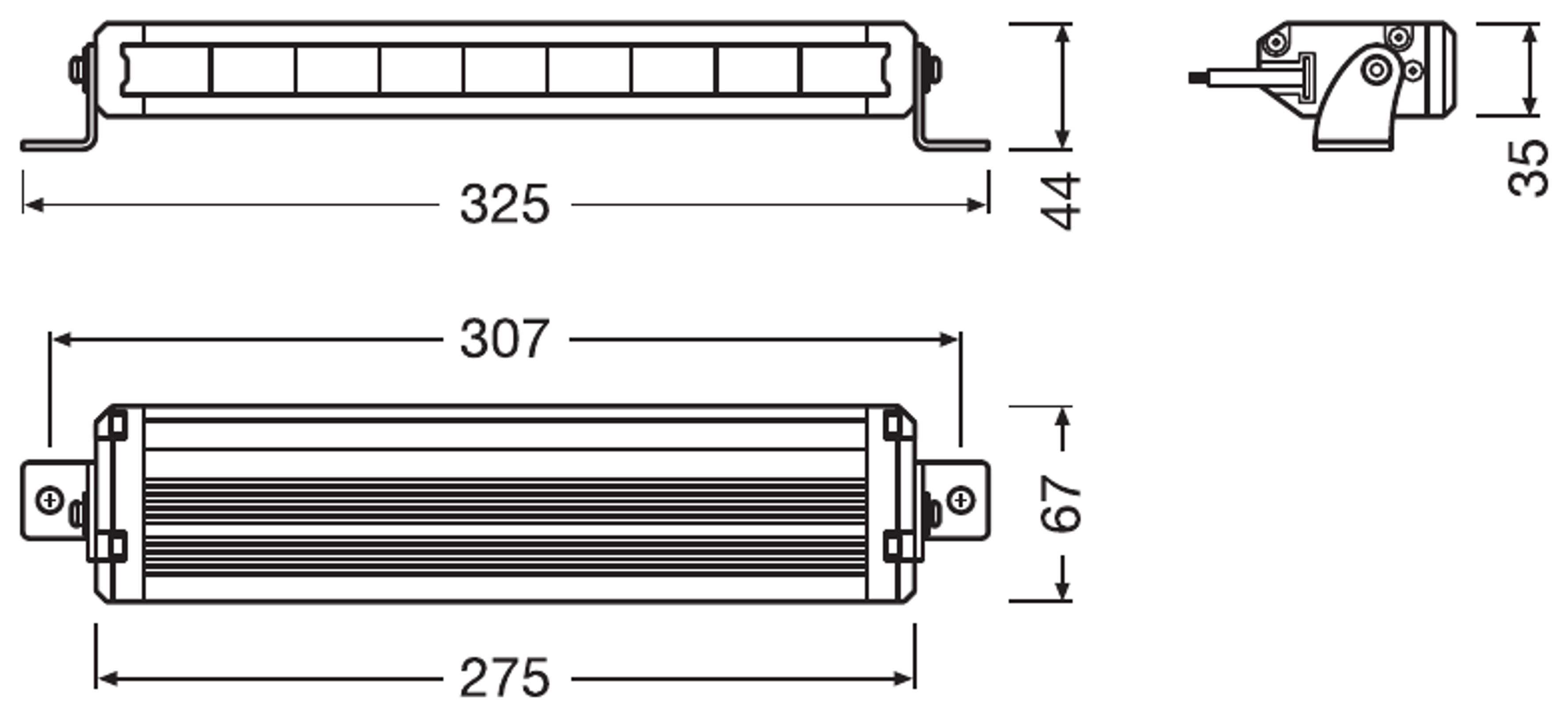 LEDriving LIGHTBAR VX250-SP Lichtleiste 1St. OSRAM