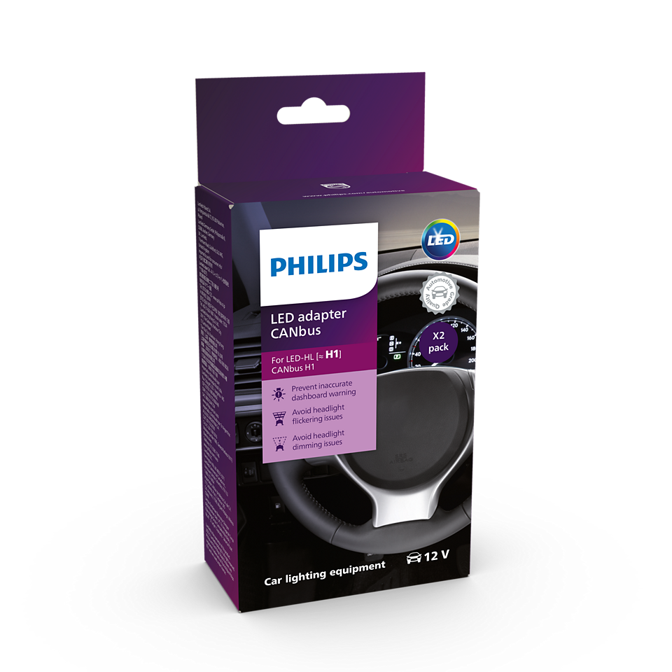 B-Ware Philips Canbus Adapter LED H1 18962 12V