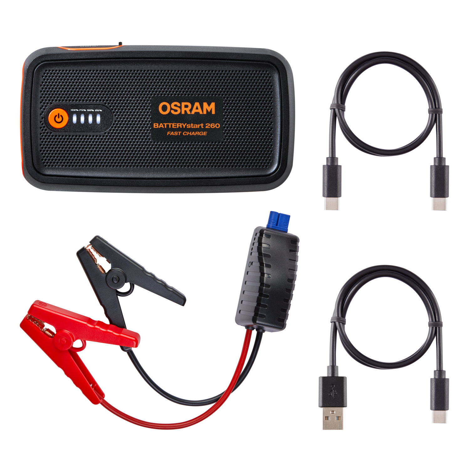 BATTERYstart 260 Lithium-Starthilfegerät mit Powerbank-Funkt