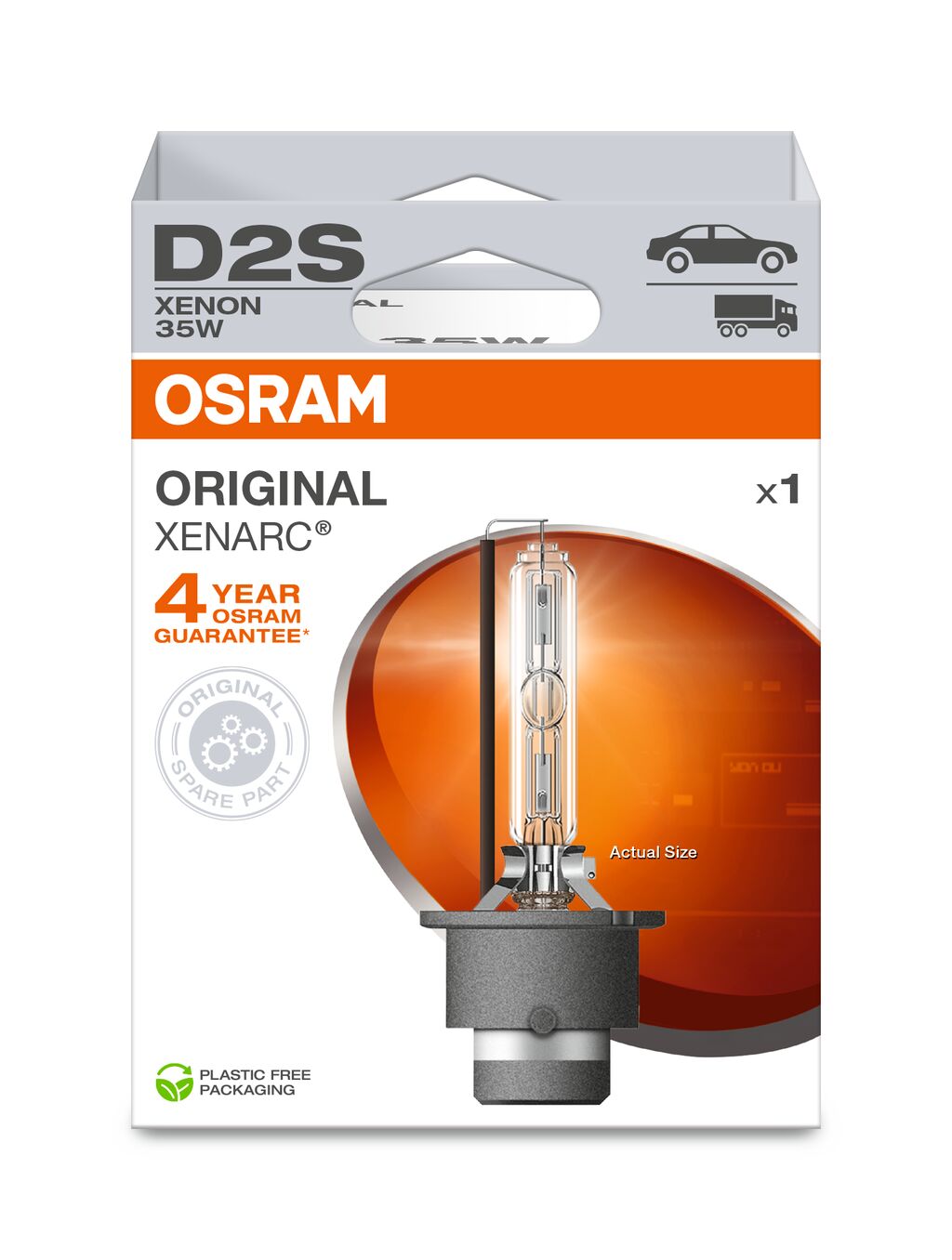 D2S 35W P32d-2 Original XENARC Softcover Box 1St. OSRAM