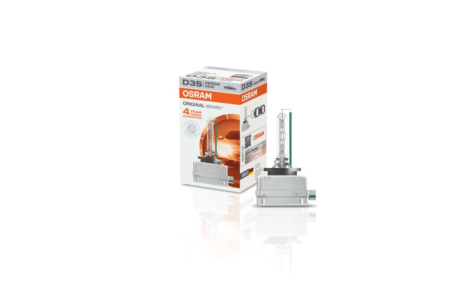 D3S 12V+24V 35W PK32d-5 Original XENARC Faltschachtel OSRAM