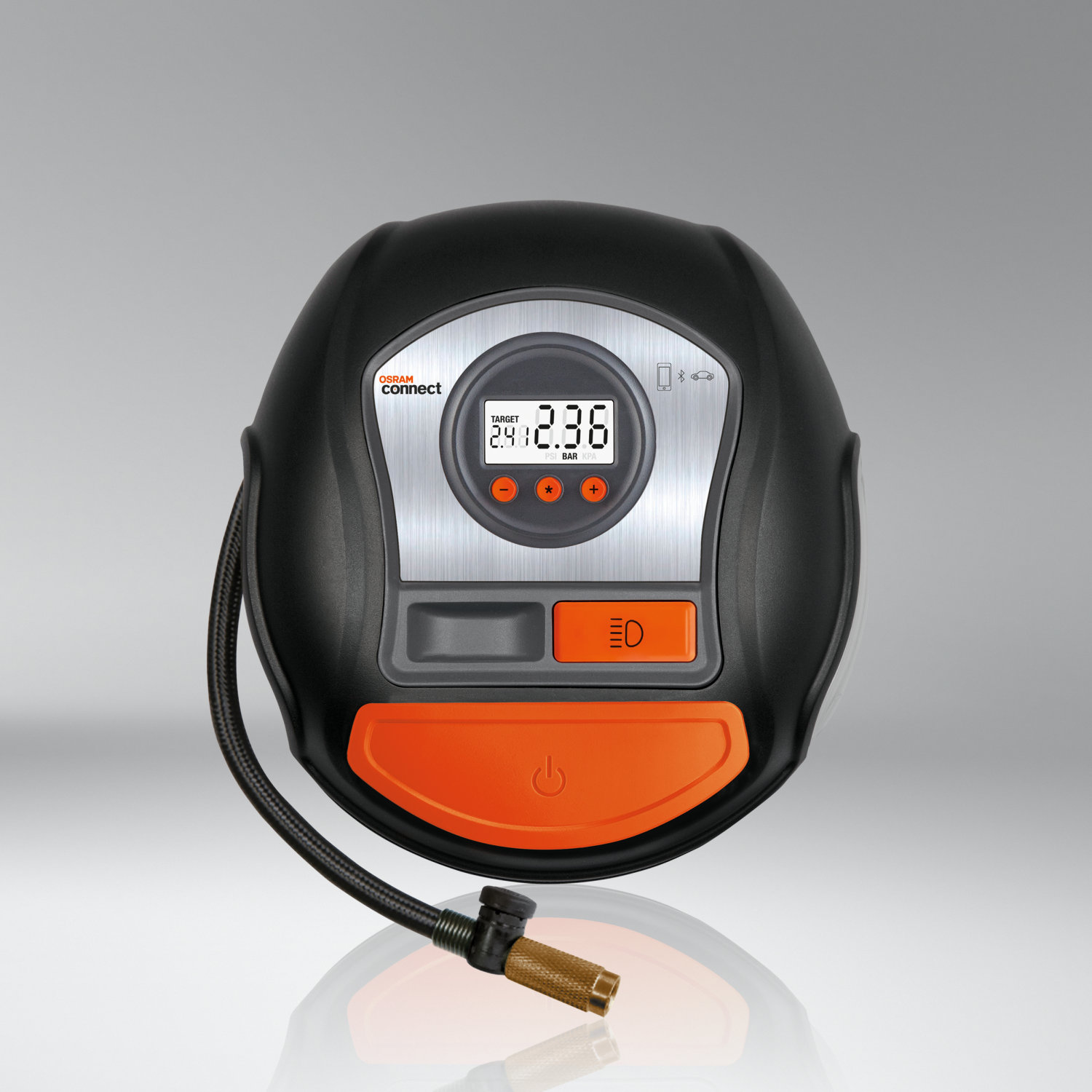 TYREinflate Connect 650 Reifenpumpe mit Kabel und App 2 Jahr
