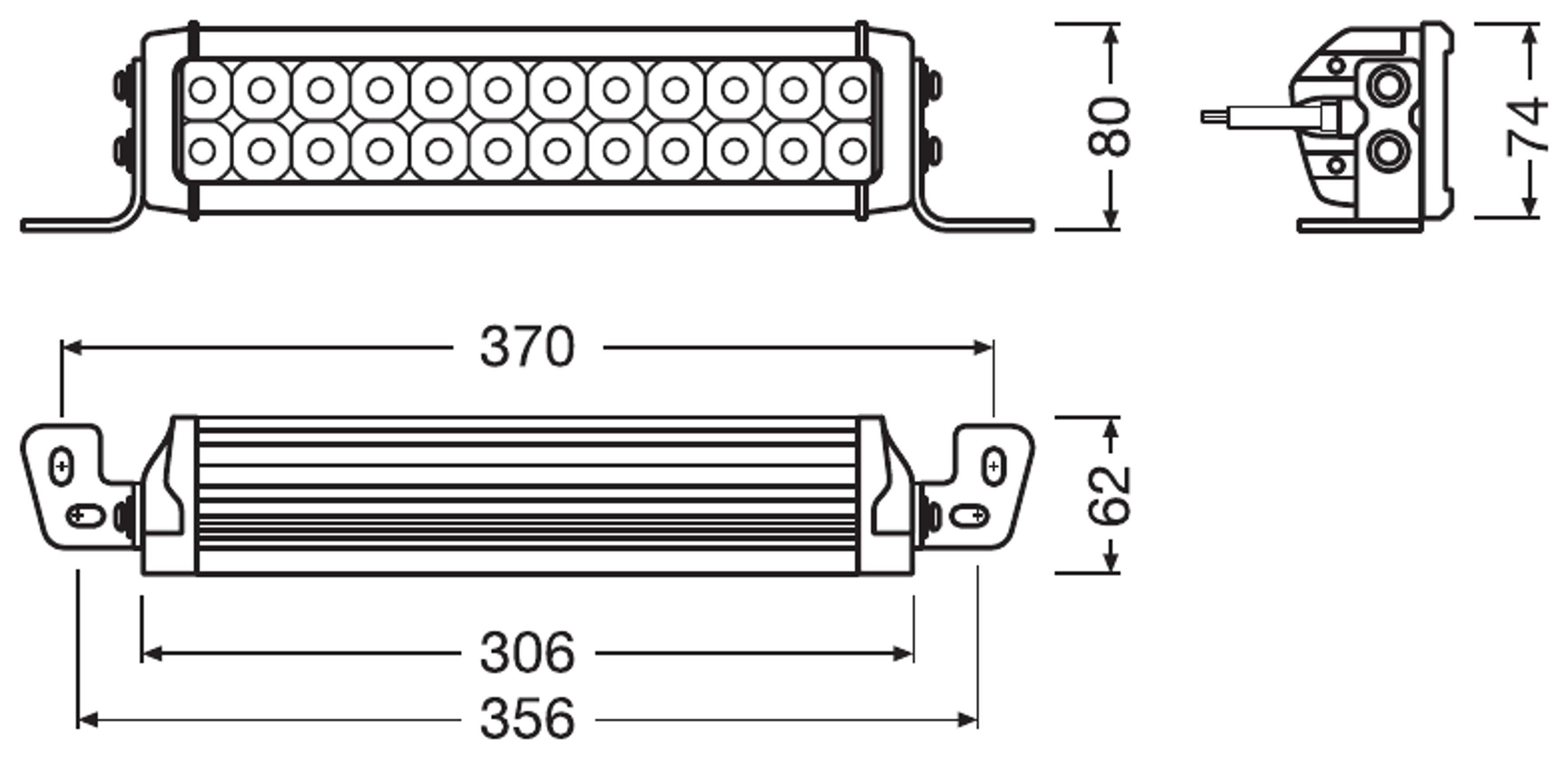 LEDriving LIGHTBAR VX250-CB Lichtleiste 1St. OSRAM