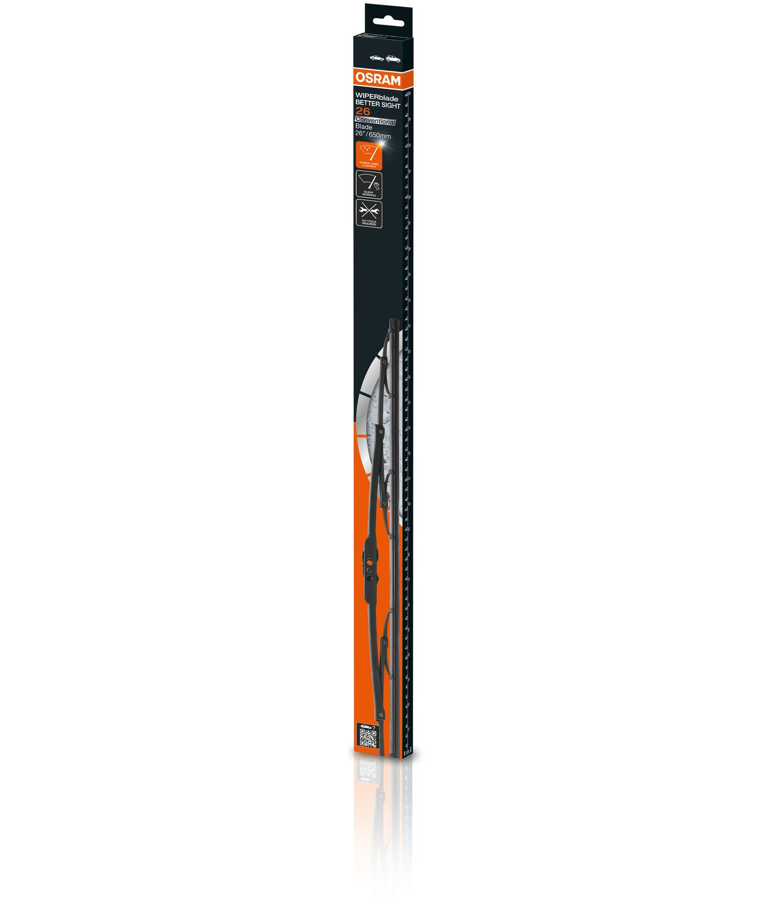 Scheibenwischer Konventionell 26 / 650m 1 St. OSRAM