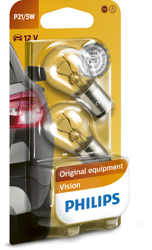 Philips P21/5W Standard 12V 21/5W (2stk. pro Packung)