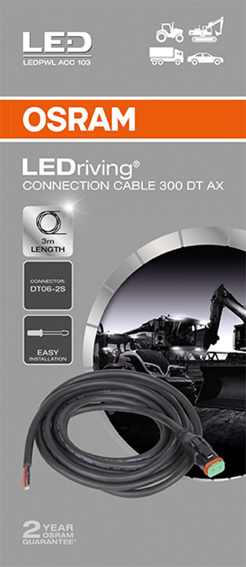 LEDriving® Verbindungskabel 300 DT AX 1st. OSRAM