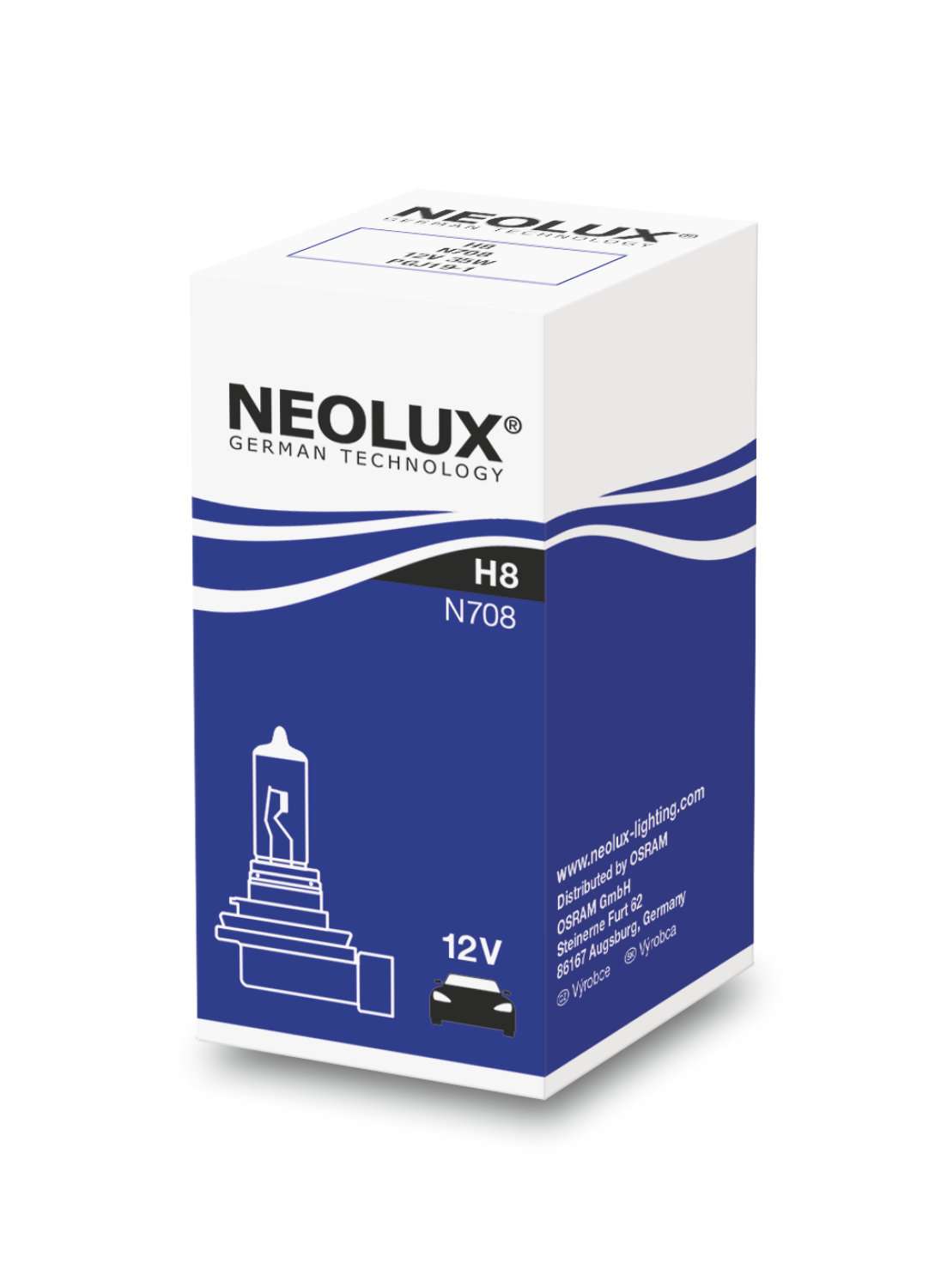 H8 12V 35W PGJ19-1 Standard N708 1 Stück NEOLUX